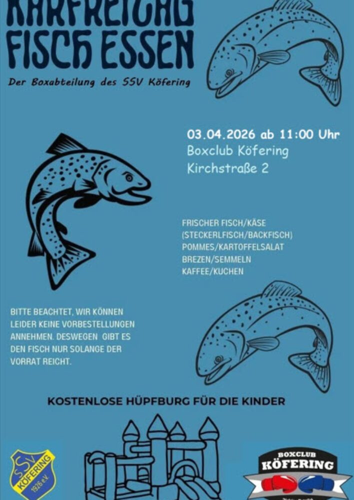 Karfreitag Fischessen Boxen 2026